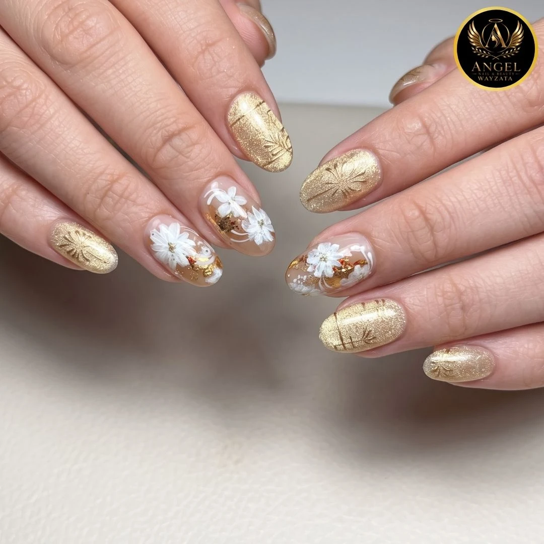 Natural nails art